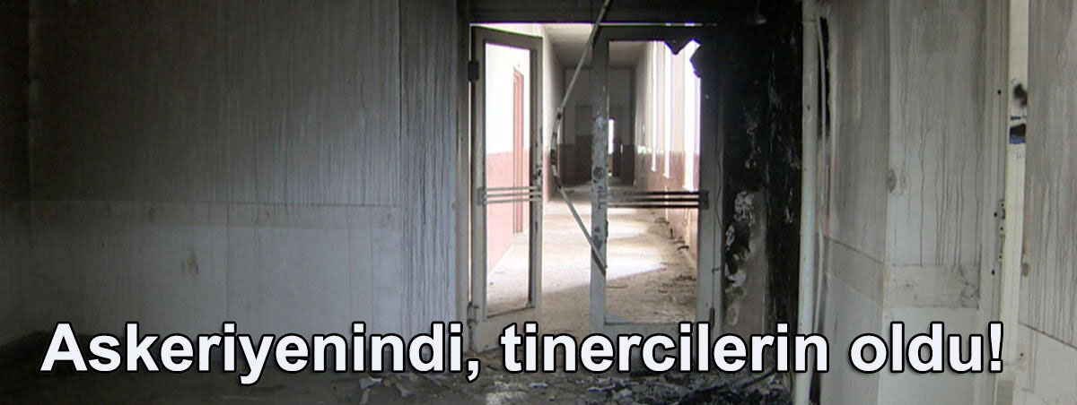 Askeriyeden boşalan binalar tinerci yatağı oldu-Hadımköy/Arnavutköy