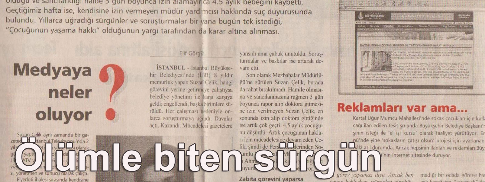 ölümle biten sürgün hayatı